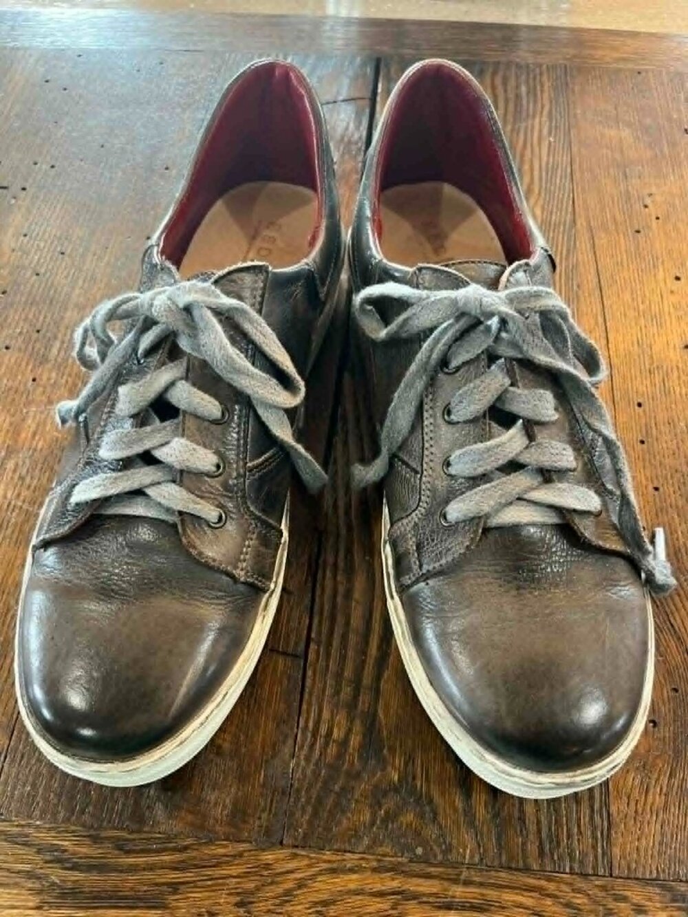 USED WOMEN'S SIZE 9 BED STU AZELI GRAPHITO RUSTIC SHOES